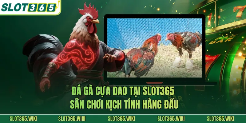 Đá Gà Cựa Dao Tại SLOT365 - Sân Chơi Kịch Tính Hàng Đầu